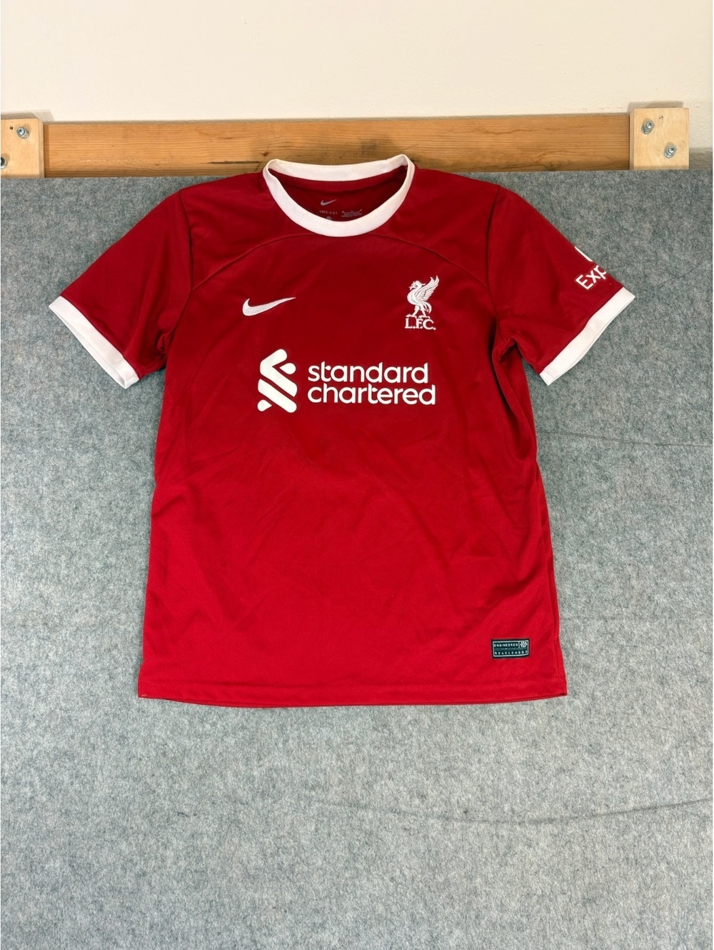 Nike Liverpool FC red home jersey number 4